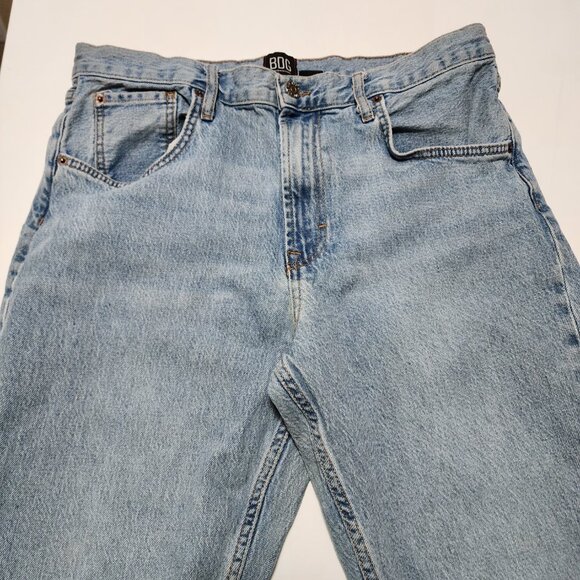 BDG Light Wash Stretch Denim High Rise 90's Bootcut Jeans - Picture 5 of 11